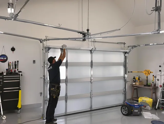 Seekonk Garage Door Repair certified team performing precision garage door installation in Seekonk