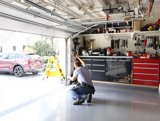 Local garage door repair service by Seekonk Garage Door Repair in Seekonk